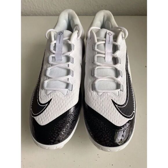 Nike Alpha Huarache Elite 4 Low MCS Baseball Cleats FD6355- 101 White Men’s 14 - Picture 2 of 10